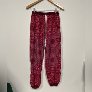 Bohemian pants with pockets